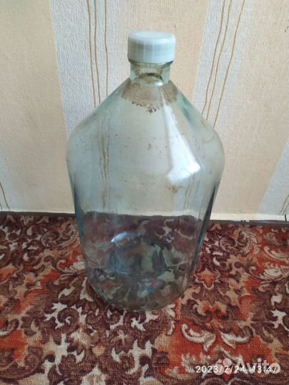 Бутыль стеклянная 20 литров