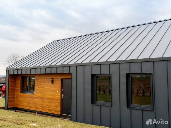 Фальцевая кровля Качественный материал фальц