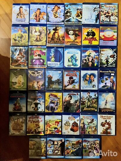 Blu-ray мультфильмы
