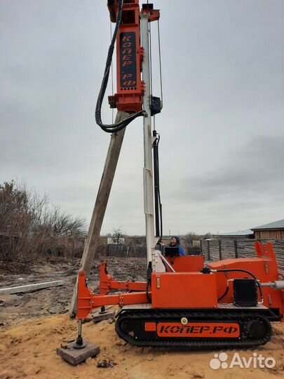 Фундамент на ж/б сваях