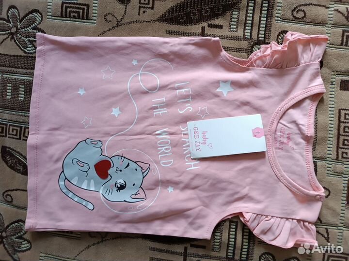 Вещи для девочки новые 98-104
