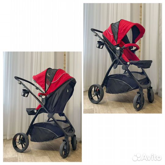 Прогулочная коляска Babyton urban Red