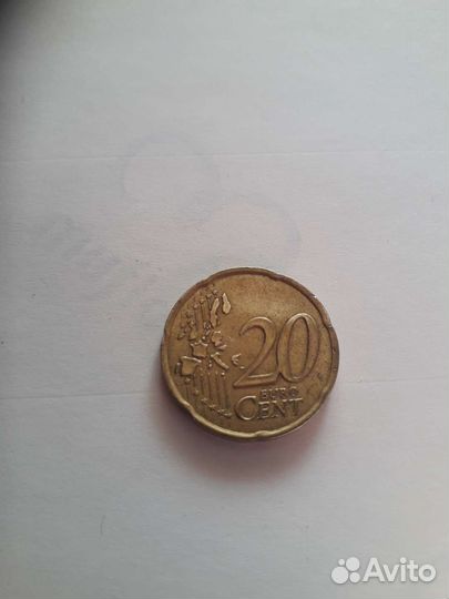 20 евро центов. 2000 год. Франция