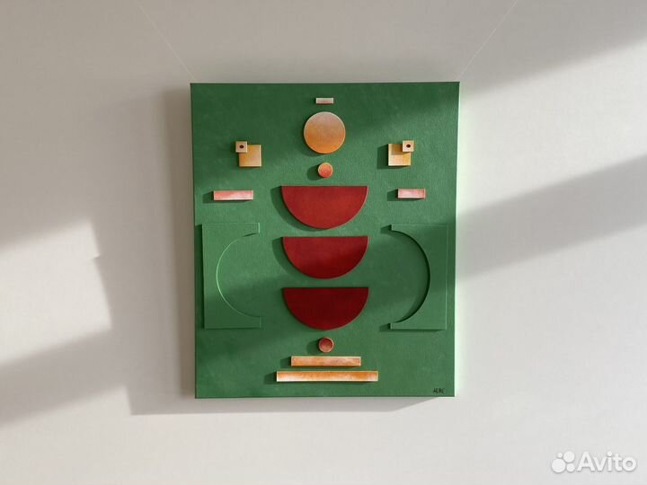 3д-картина «Сила Жизни» из дерева 50х60 в интерьер