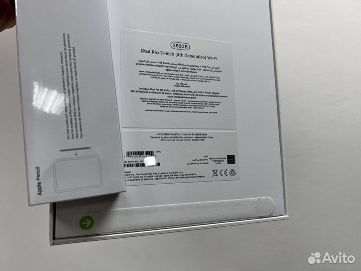 Новый комплект iPad Pro 11 M2 256Gb / Pencil 2