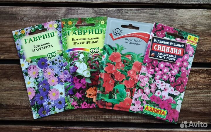 Семена однолетних цветов