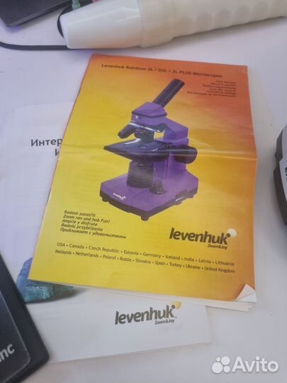 Микроскоп levenhuk rainbow 2l