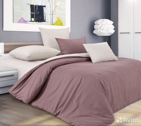 Постельное белье евро новое
