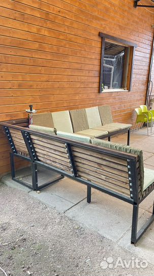 Садовая мебель уличная лофт