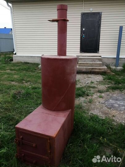 Печь металлическая