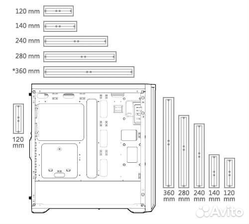 Корпус Cougar MX330-G Pro Новый