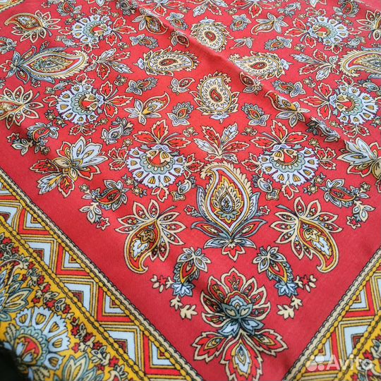 Павловопосадский платок шерсть