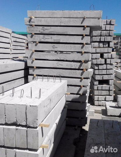 Перемычки бетонные брусковые