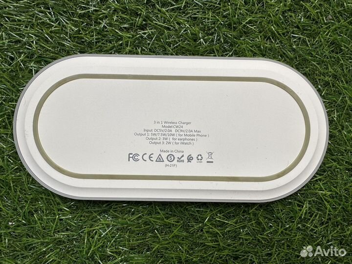 Беспроводное зарядное устройство Hoco CW24 3 в 1