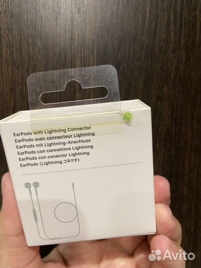 Наушники earpods lightning