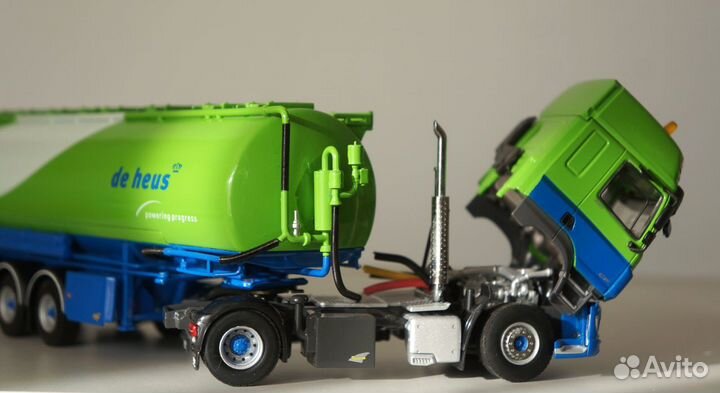 1/50 тягач DAF полуприцеп бочка WSI танкер редкий