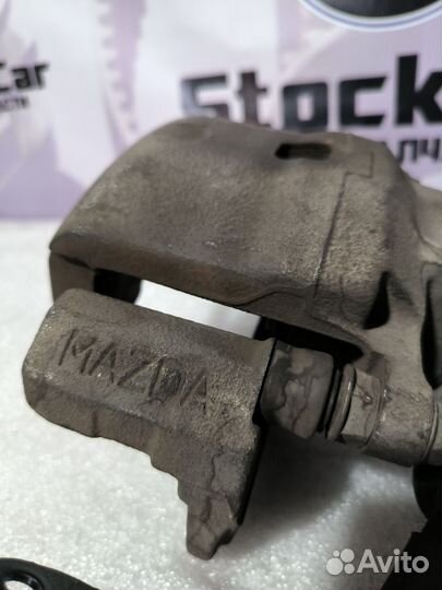 Суппорт тормозной передний левый mazda 6 GH