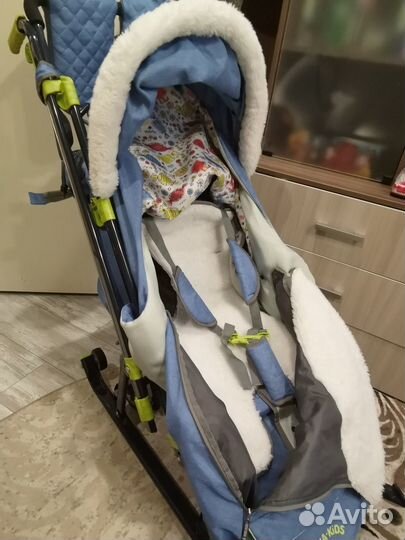 Санки коляска Nika