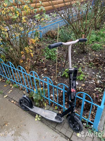 Самокат explore складной с ремнем