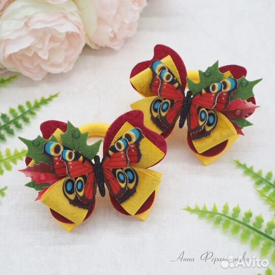 Резинки для волос ручной работы