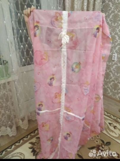 Балдахин в детскую кроватку для девочки