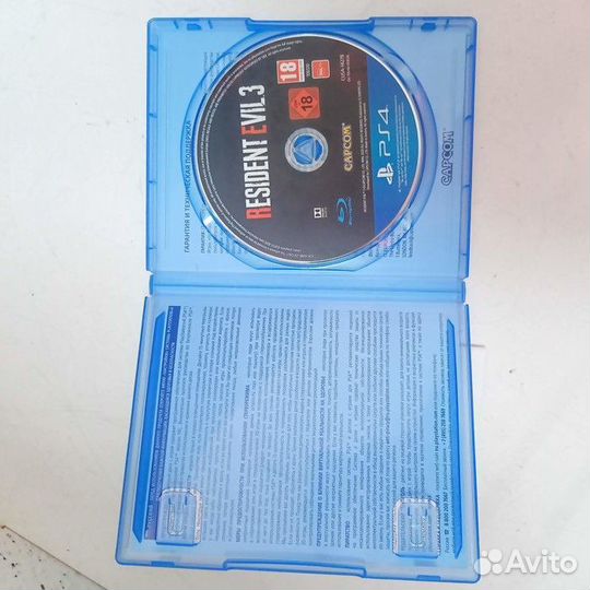 Диск Sony PlayStation 4 Resident Evil 3 (Рассрочка