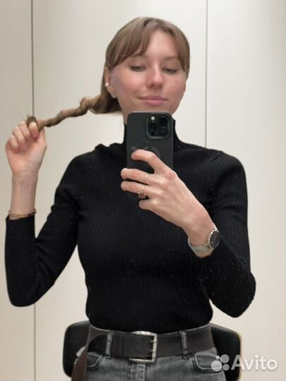 Водолазка Zara черная XS