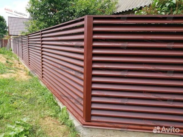 Забор-жалюзи