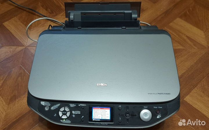 Продам цветной принтер epson stylus photo RX 640
