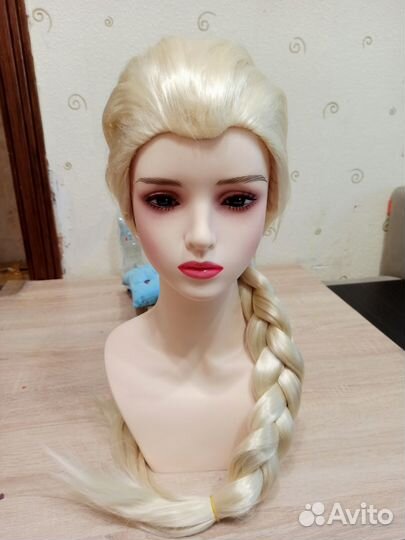 Парик снегурочки, парик Эльза