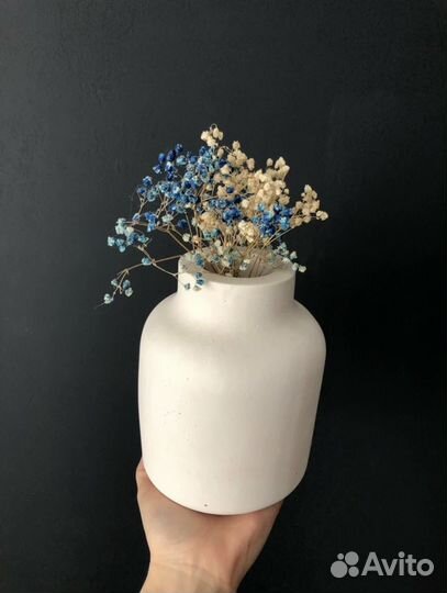 Силиконовый молд ваза сканди