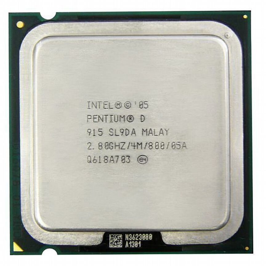 [SL9DA] Процессор Intel Pentium D 915 2800mhz Sl9da