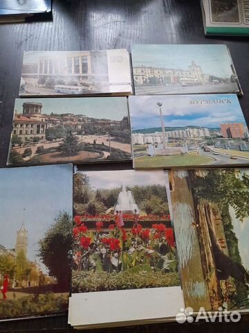 Открытки СССР и Финляндия+книга