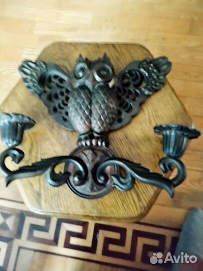 Подсвечник настенный СССР