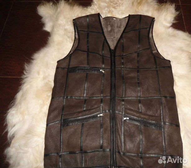 Жилетка из натурального меха