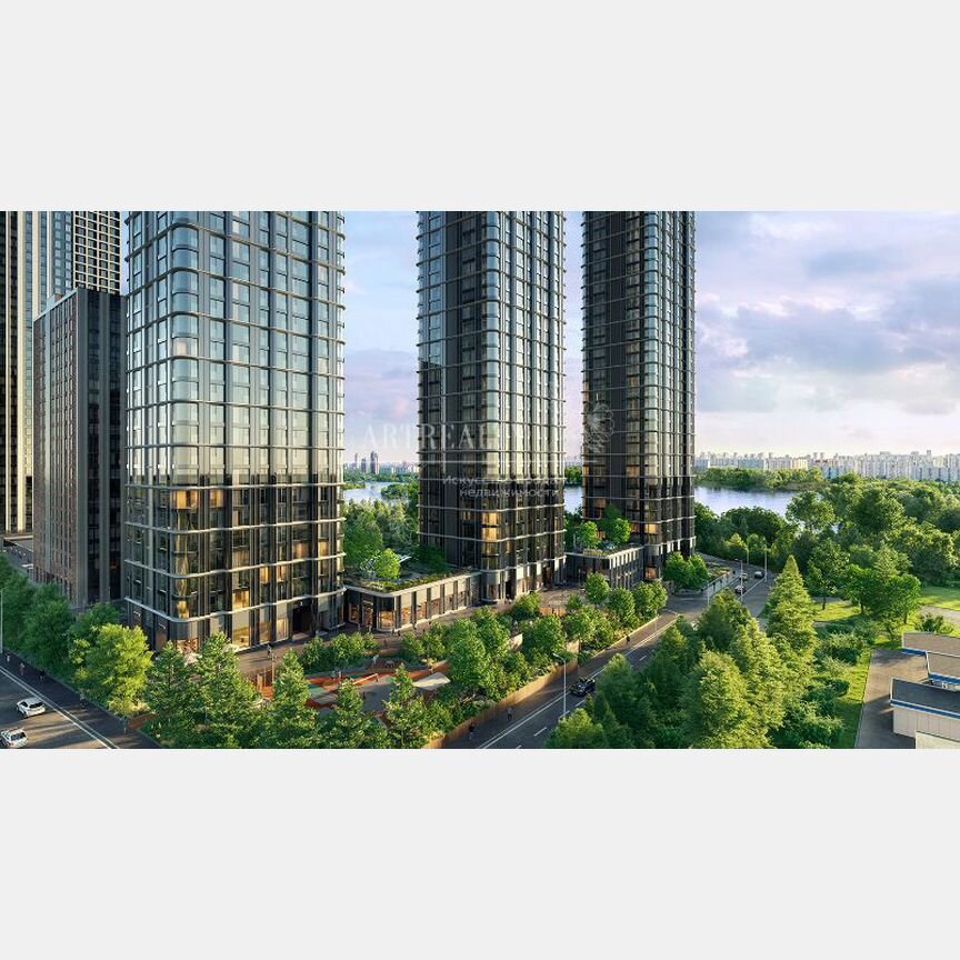 2-к. квартира, 54,7 м², 11/53 эт.