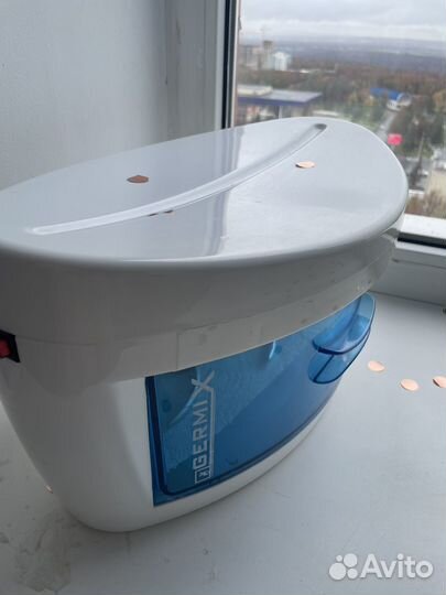 Набор для маникюра. Лампа, аппарат, стерилизатор