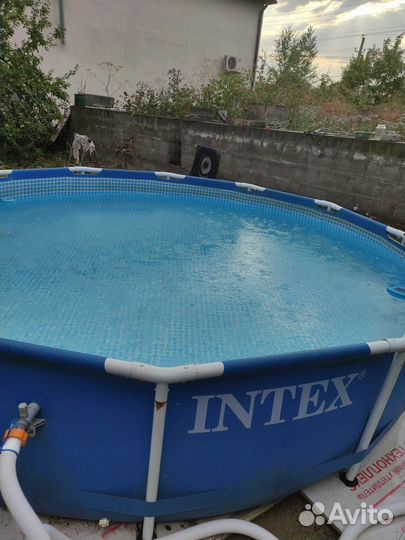 Каркасный бассейн бу