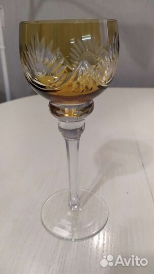Хрустальные бокалы фужеры рюмки
