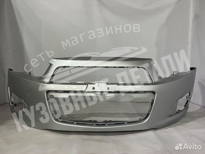 Бампер передний Chevrolet Aveo T300 в цвет