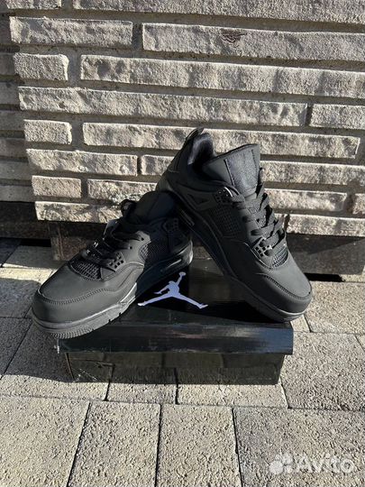 Nike air jordan 4 retro black