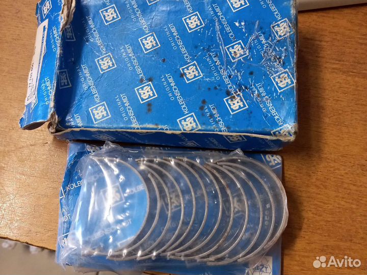 Вкладыши шатунные audi 2.4 V6 STD