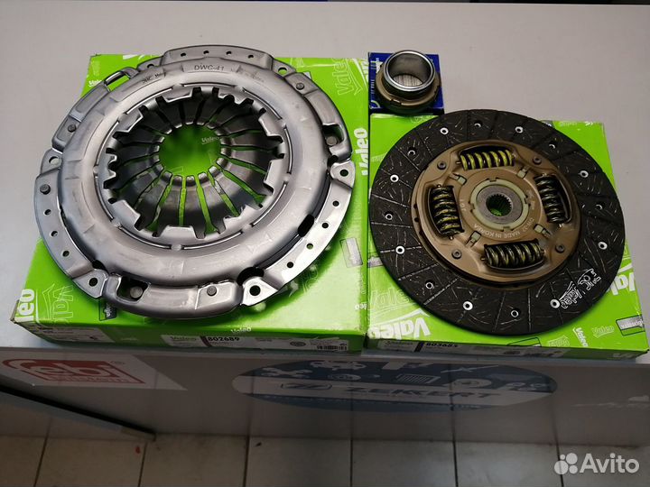 Сцепление к-т Valeo Chevrolet aveo rezzo nubira