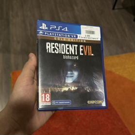 Диск Residen evil ps4