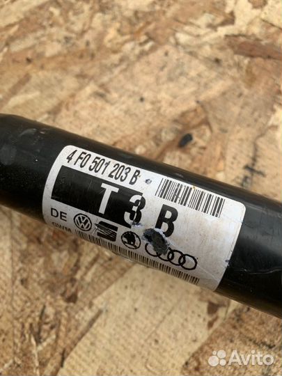 Привод задний левый Audi А6 C6 2.8 CCE 2008-2010