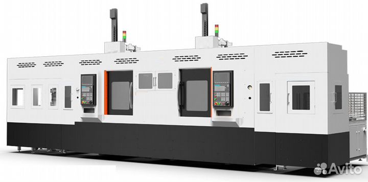 Токарная мульти производственная линия QLK55