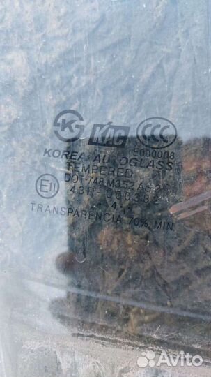 Hyundai sonata тагаз стекло двери