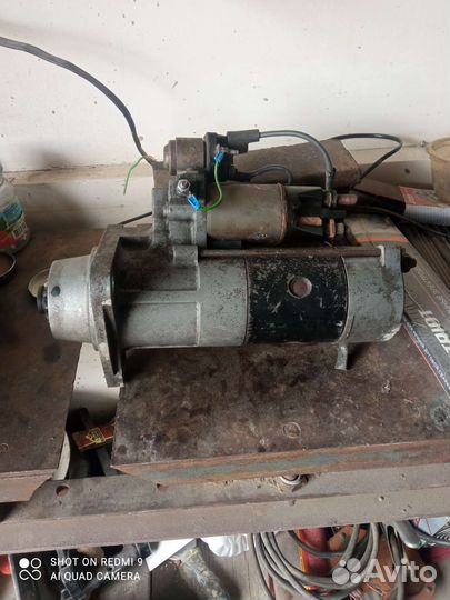 Стартер renault