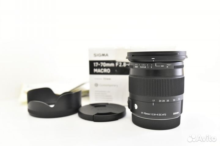 Sigma 17-70mm f/2.8-4.0 DC macro OS HSM на Canon