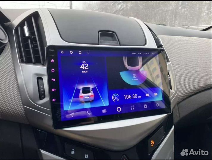 Chevrolet Cruze android штатная магнитола teyes